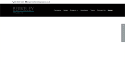Desktop Screenshot of berkeleyprojects.co.uk